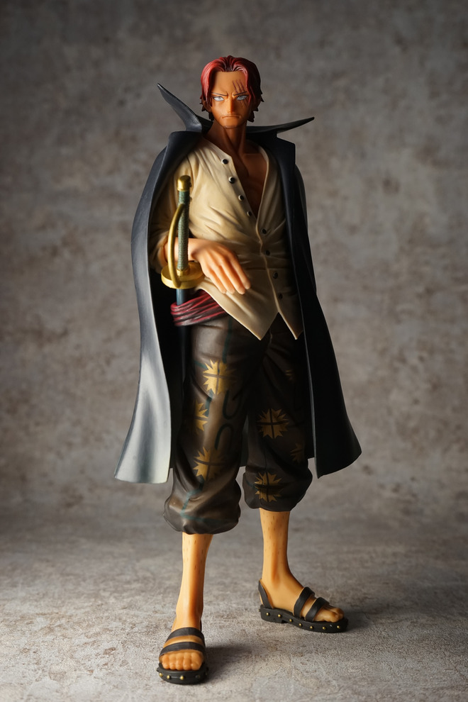 Shanks ของแท้ JP แมวทอง - Master Stars Piece Banpresto [โมเดลวันพีช]