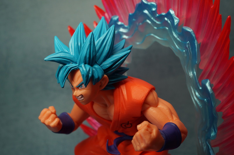 Goku Super Saiyan Blue ของแท้ JP แมวทอง - SSGSS Banpresto [โมเดลดราก้อนบอล] (1 ตัว + Aura)