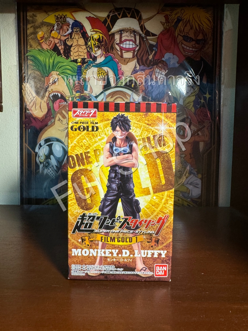 Luffy Film Gold ของแท้ JP แมวทอง - Super Styling Bandai [โมเดลวันพีช]