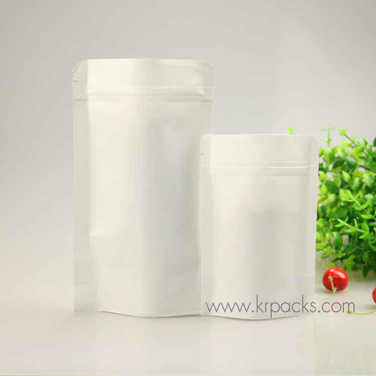 ถุงกระดาษคราฟท์ขาวทึบ