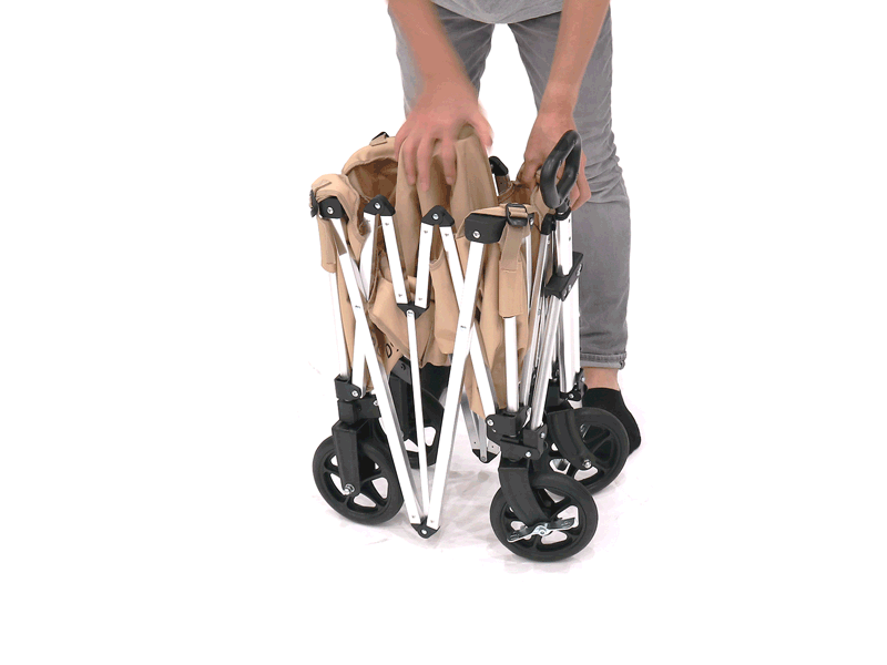 DoD Aluminum Carry Wagon Tan C2-534-TN