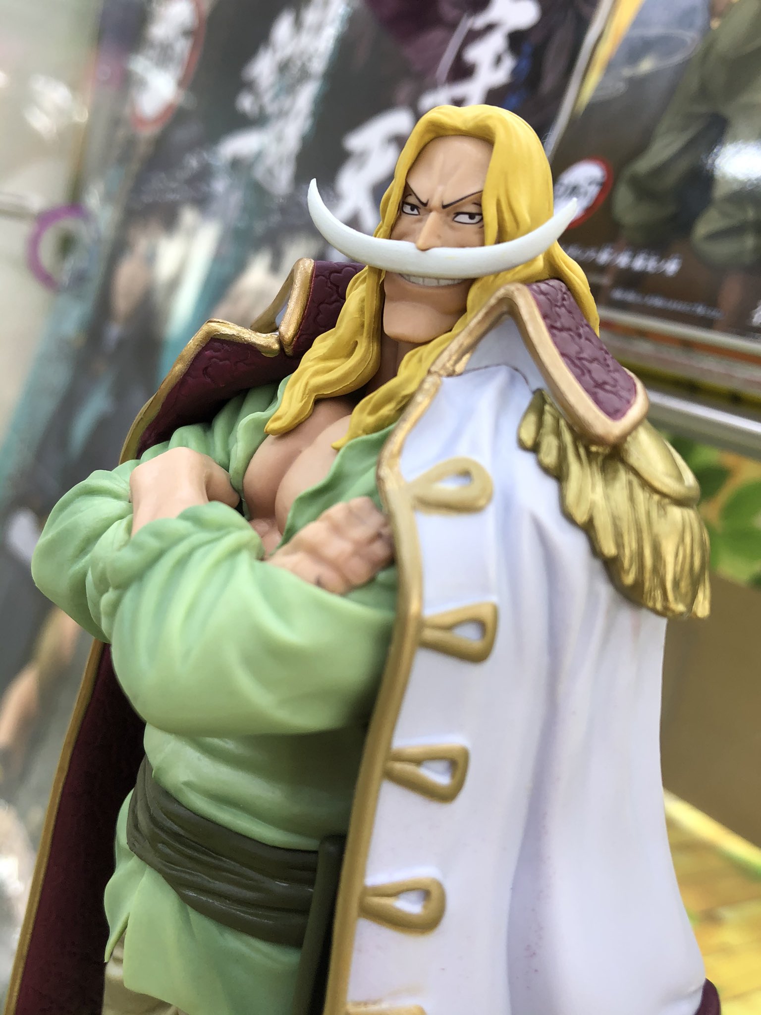 Whitebeard Wano ของแท้ JP แมวทอง - Grandline Men Banpresto [โมเดลวันพีช]