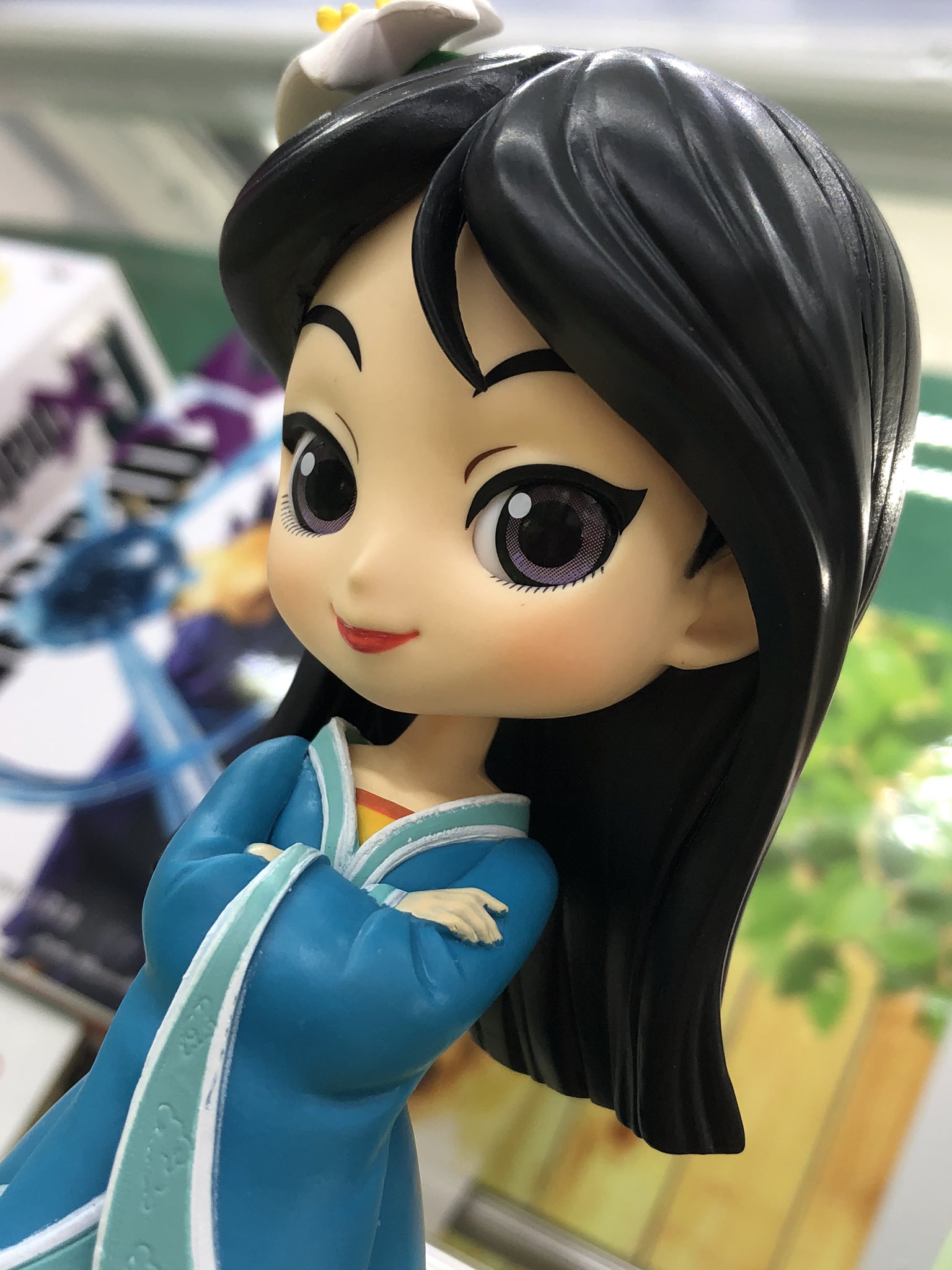 Mulan Royal Style - Normal Color ของแท้ JP - Q Posket Banpresto [โมเดล Disney]