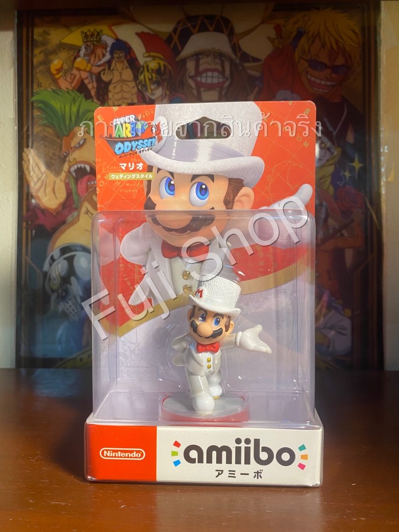 Mario Odyssey ของแท้ JP - Amiibo Nintendo [โมเดลมาริโอ้]