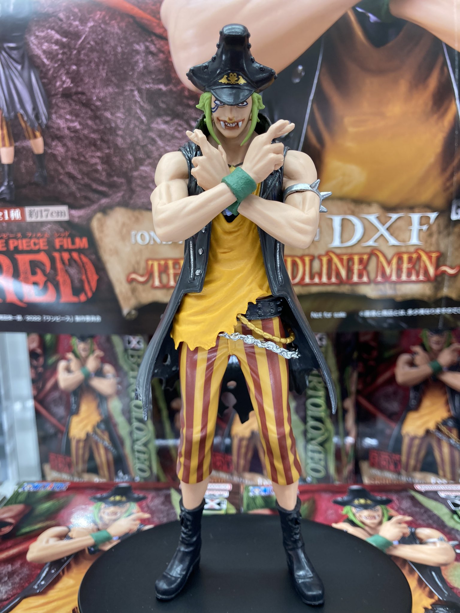 Bartolomeo Film Red ของแท้ JP แมวทอง - Grandline Men Banpresto [โมเดลวันพีช]