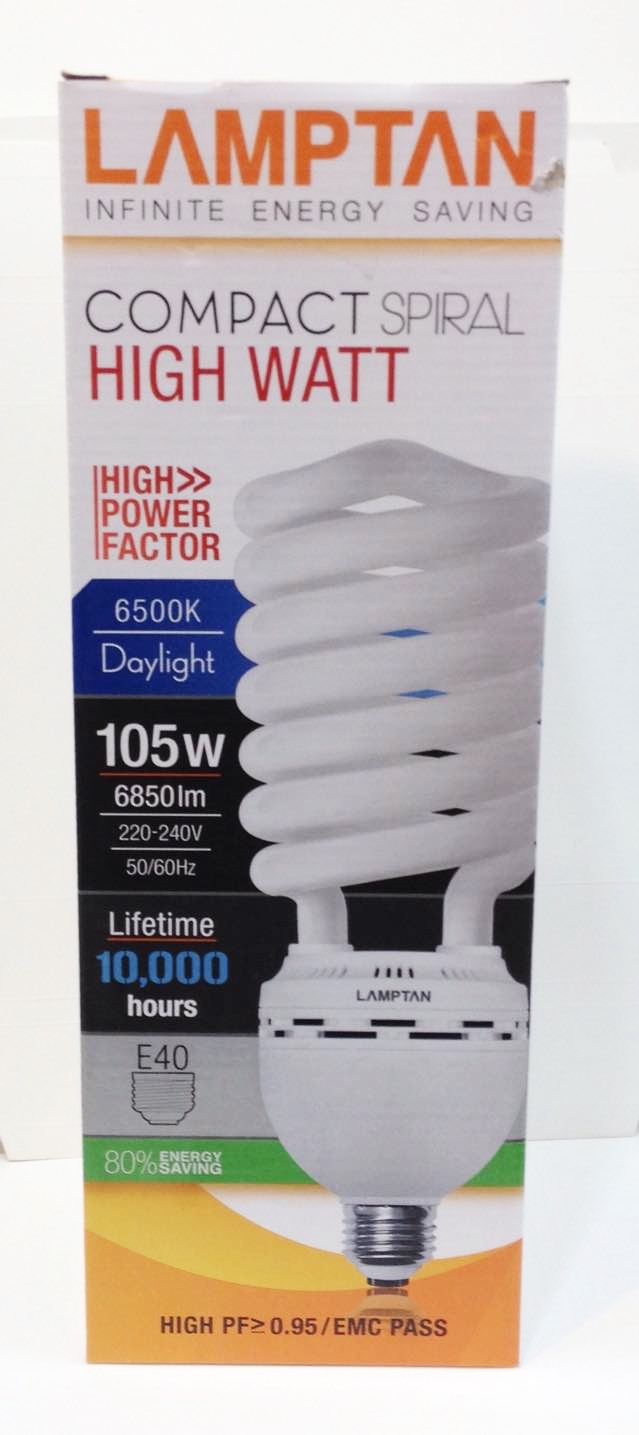 หลอดทอร์นาโด 105W lampton