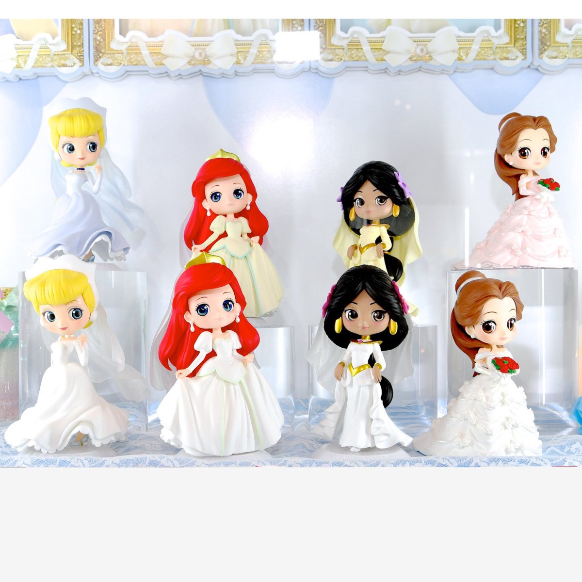 Cinderella Dreamy Style - Pastel Color ของแท้ JP - Q Posket Banpresto [โมเดล Disney]