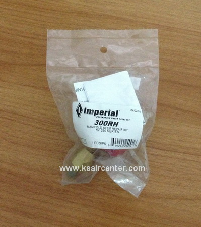 ลูกบิด ชุดเกจชาร์จน้ำยา IMPERIAL สีแดง (พลาสติก)