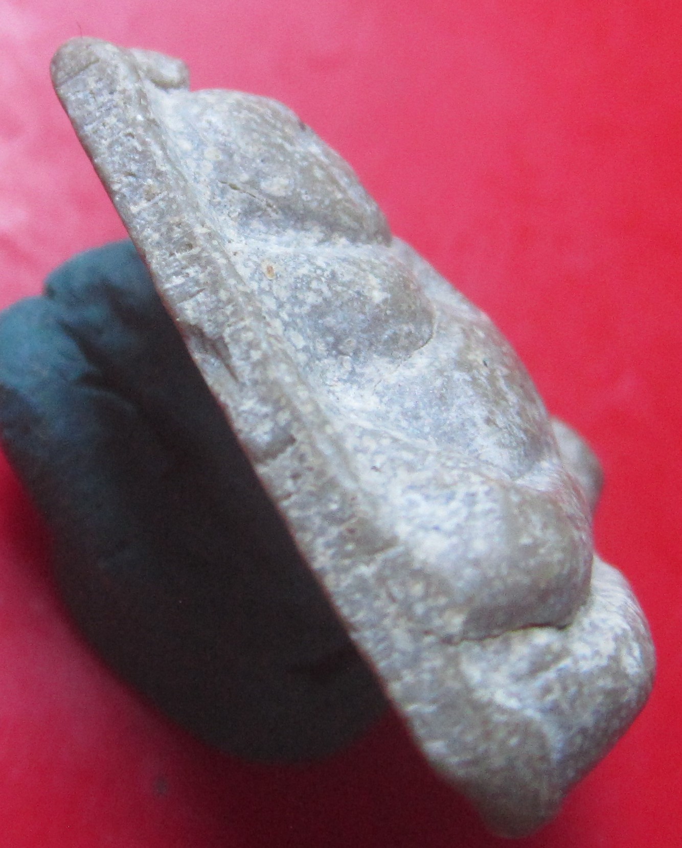 พระสังกัจจายน์ เนื้อผงน้ำมัน วัดชนะสงคราม กรุงเทพฯ พระเก่าเนื้อใส