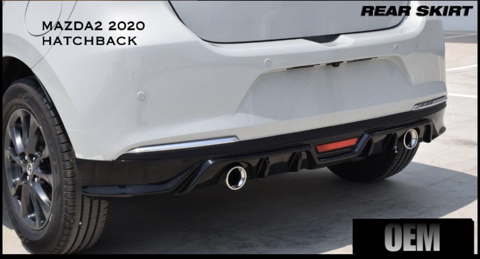 OEM VS Mazda2(4Drs.)'2020-ปัจจุบัน[มาตราฐานความลงตัว พื้นเรียบๆแต่ดูดี!!]