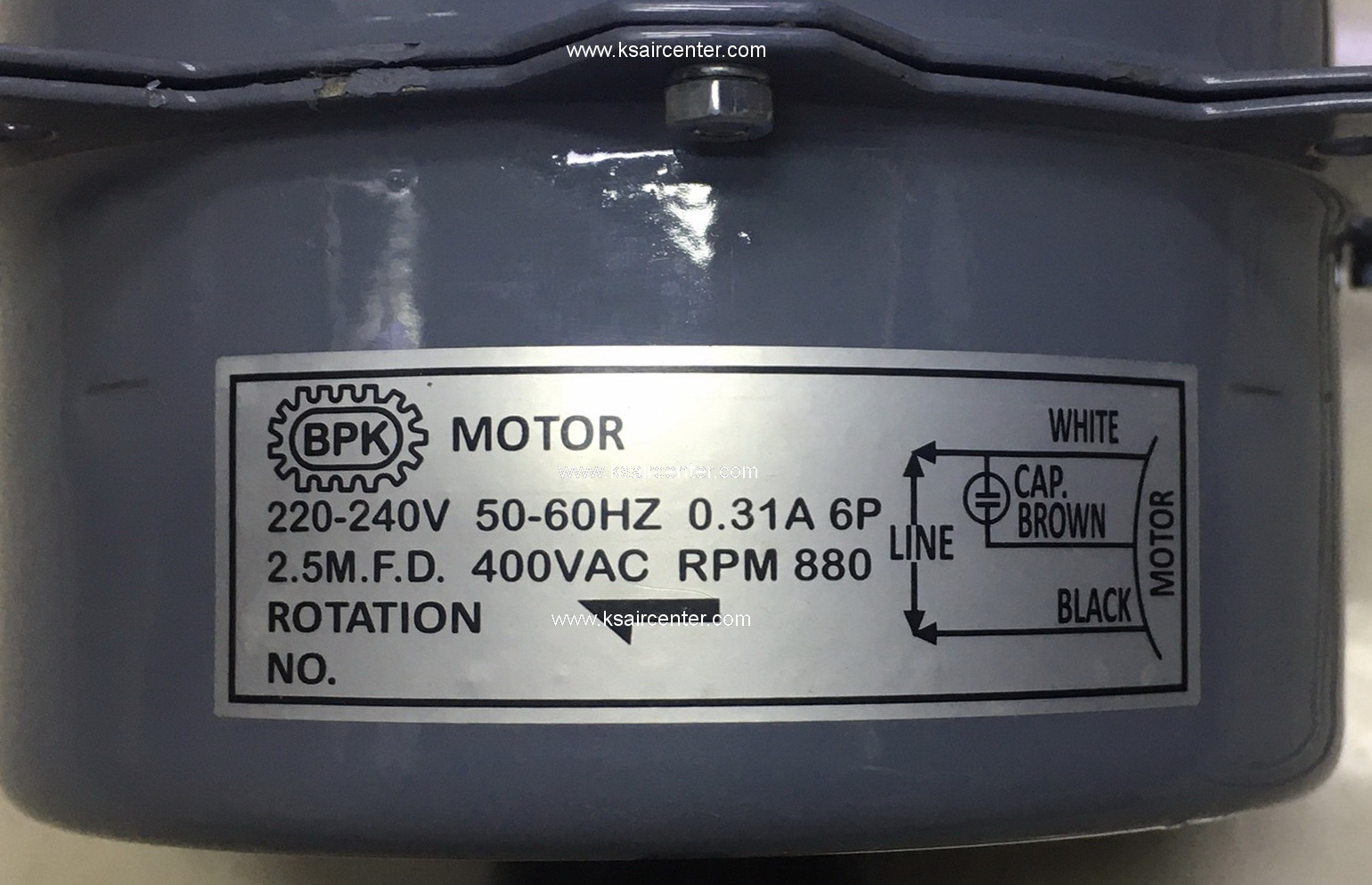 มอเตอร์ คอนเดนซิ่ง BPK (รหัสสินค้า 063161)