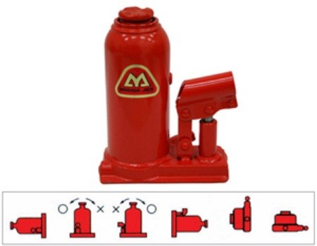 แม่แรงกระปุก "MASADA" MS-2 ขนาด 2 ตัน BOTTLE JACK 2 TON FROM JAPAN