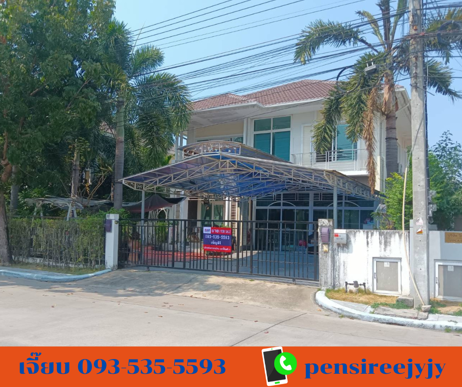 บ้านเดี่ยว เดอะ แกลเลอรี่ ใกล้ถนนพุทธมณฑลสาย 4 เพียง 250 เมตร บ้านเดี่ยว 2ชั้น ขนาด 74 ตารางวา