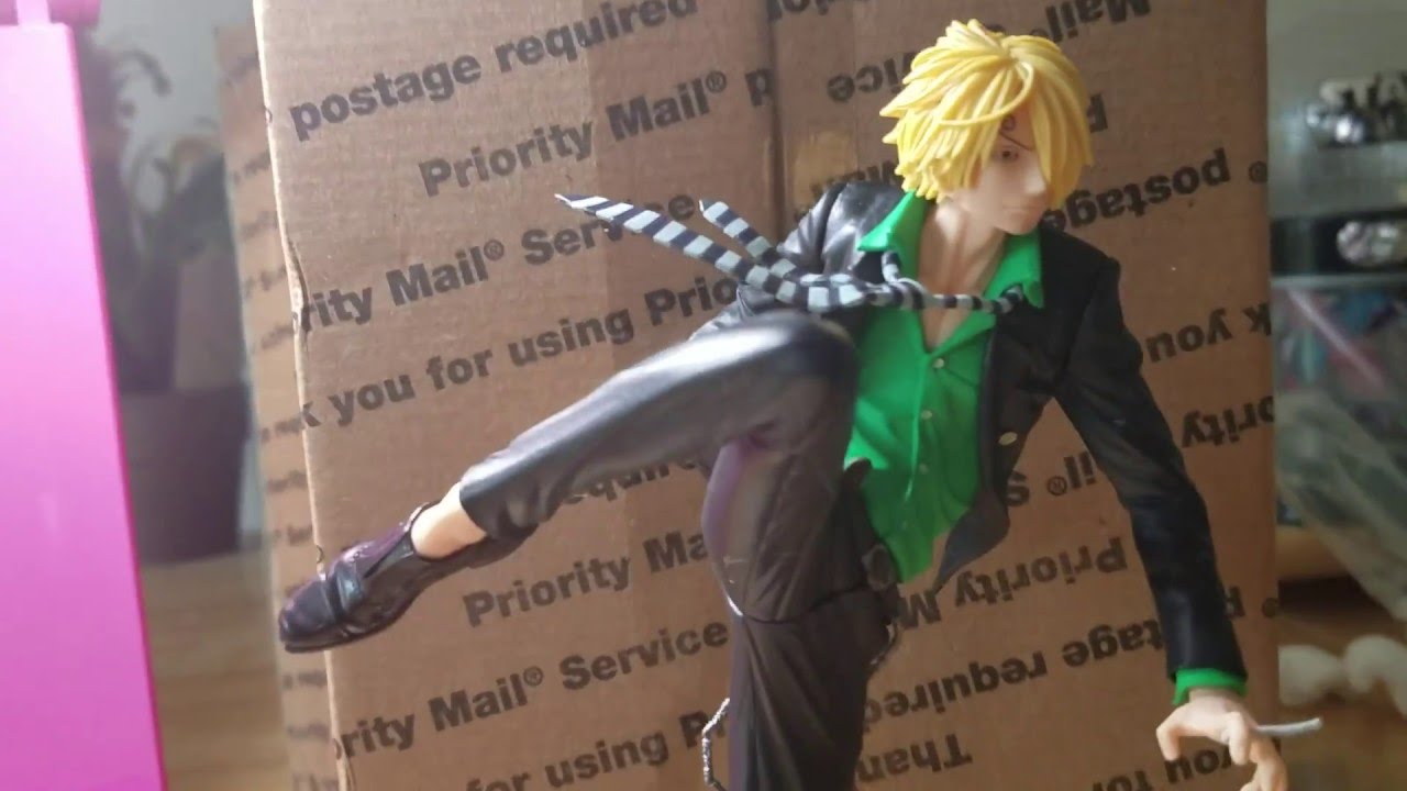 Sanji ของแท้ JP แมวทอง - Scultures Banpresto [โมเดลวันพีช]