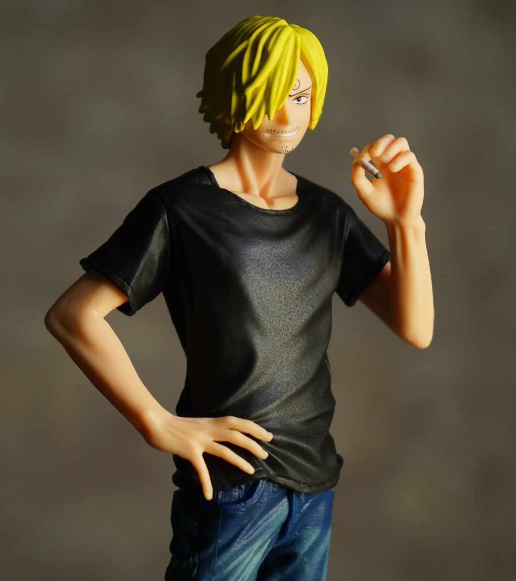 Sanji ของแท้ JP แมวทอง - Jeans Freak Banpresto [โมเดลวันพีช]