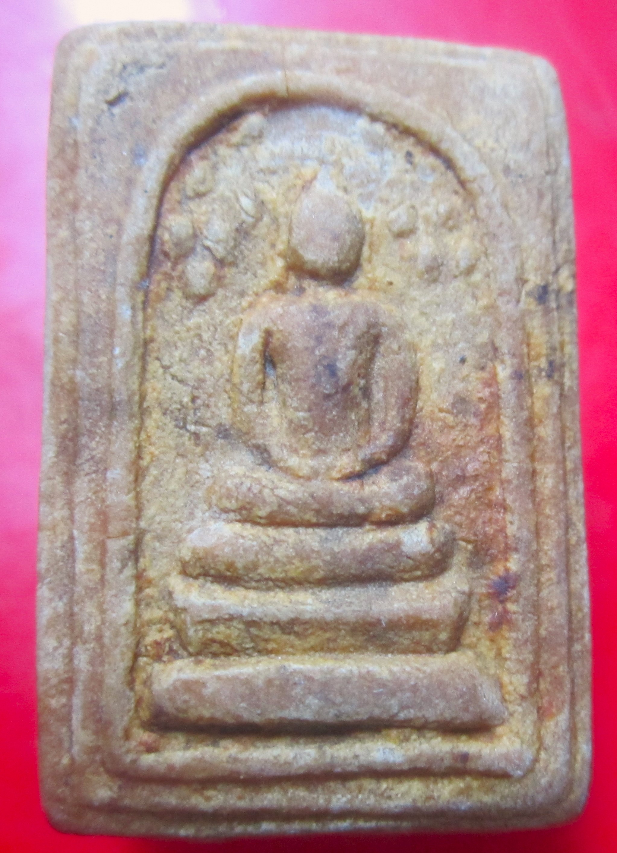 พระสมเด็จปรกโพธิ์ เนื้อผงน้ำมันเก่า ปี251 กว่าเกจิคับ ไม่ทราบที่