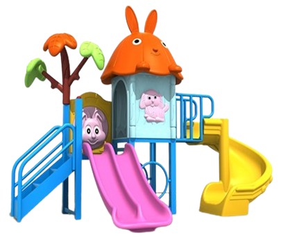 เครื่องเล่นสนาม ชุดบ้านกระต่ายน้อยหรรษา เครื่องเล่นสนาม เเครื่องเล่นกลางแจ้ง ของเล็นเด็ก