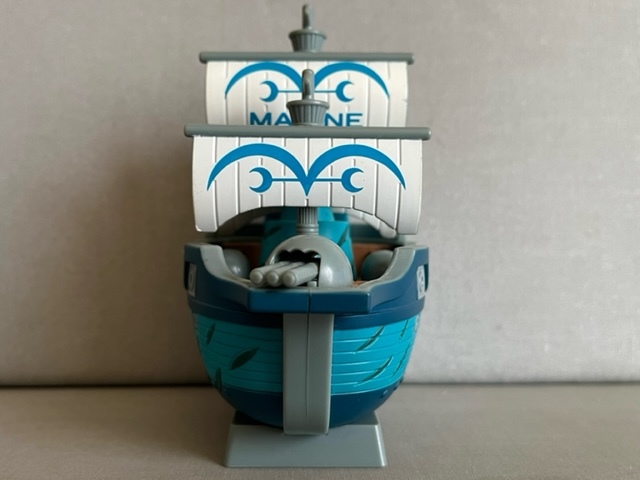 Marine Ship ของแท้ JP แมวทอง - Chara Bank Megahouse [โมเดลเรือวันพีช]