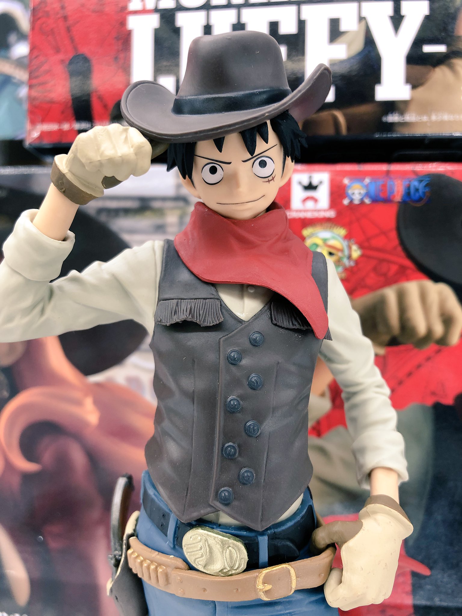 Luffy ของแท้ JP แมวทอง - Treasure Cruise World Journey Banpresto [โมเดลวันพีช]