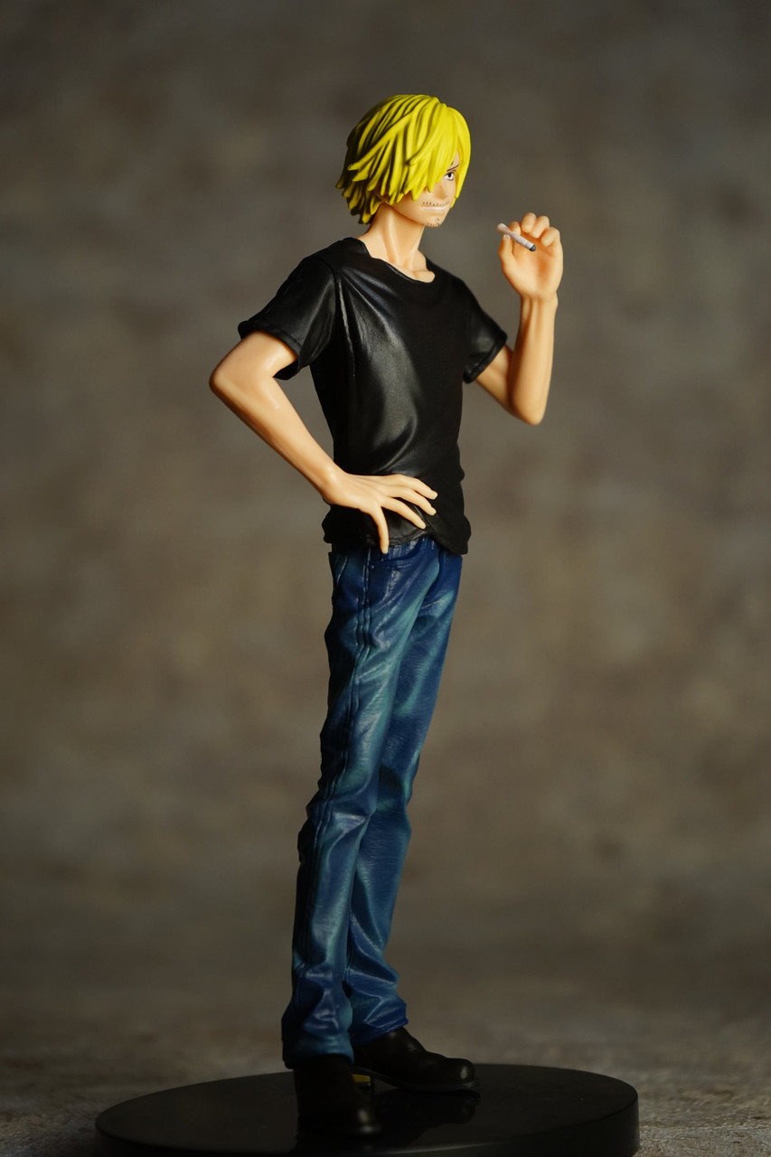 Sanji ของแท้ JP แมวทอง - Jeans Freak Banpresto [โมเดลวันพีช]