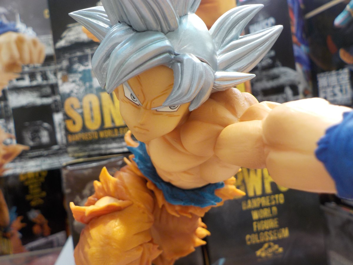 Goku Ultra Instinct ของแท้ JP แมวทอง - Banpresto World Figure Colosseum [โมเดลดราก้อนบอล]