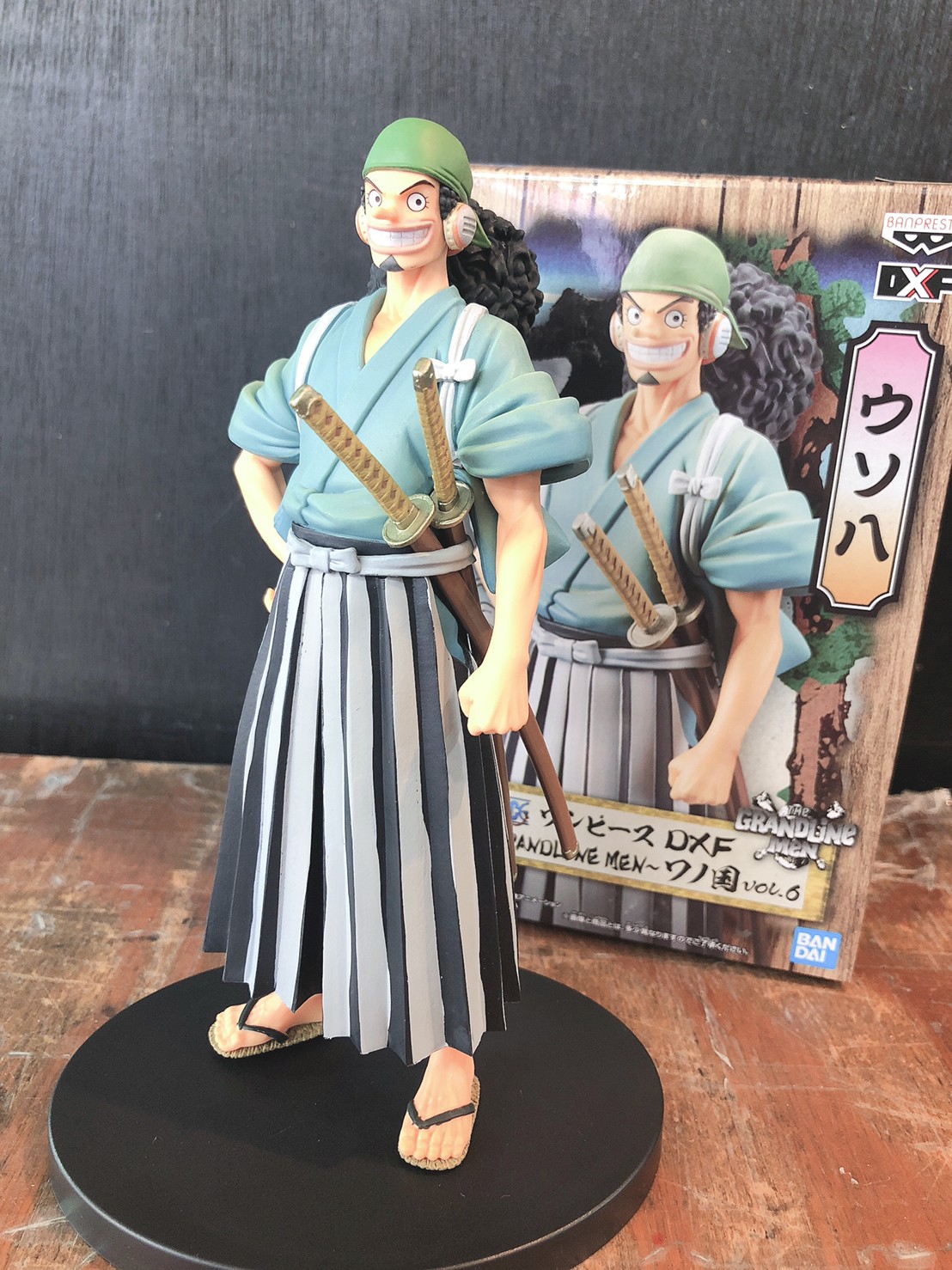 Straw Hat Pirates Wano Set ของแท้ JP แมวทอง - Grandline Men / Lady Banpresto [โมเดลวันพีช] (9 ตัว)