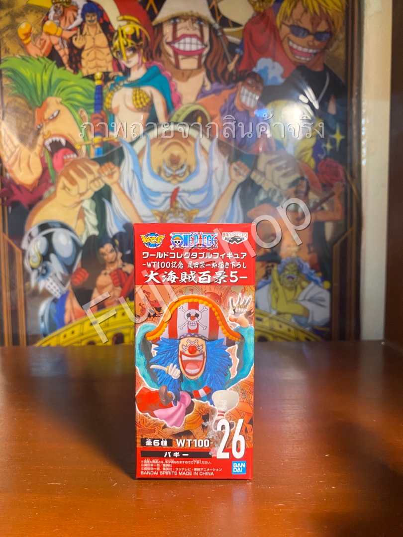 Buggy ของแท้ JP แมวทอง - WCF Banpresto [โมเดลวันพีช]