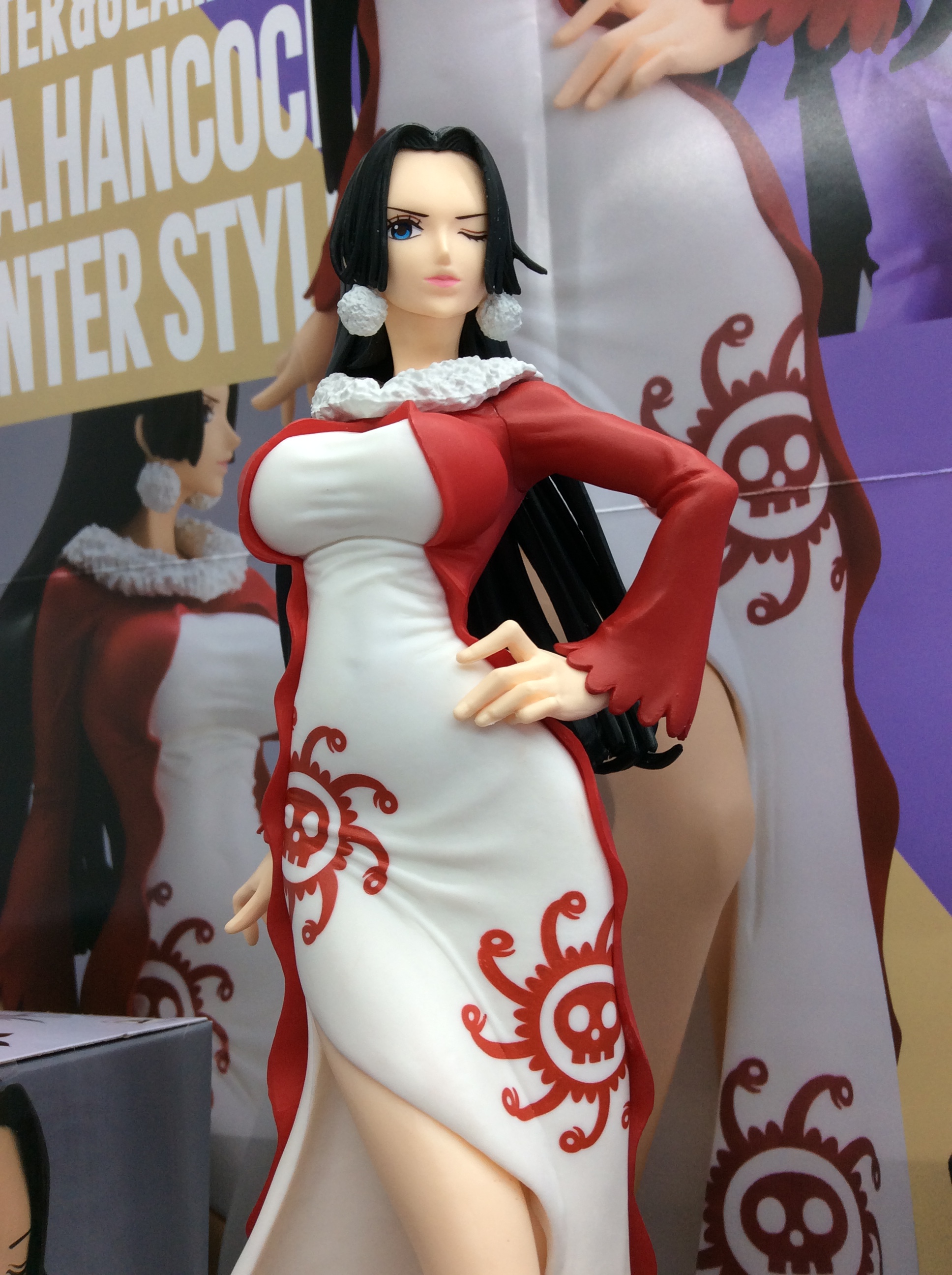 Boa Hancock Winter Style ของแท้ JP แมวทอง - Glitter & Glamours Banpresto [โมเดลวันพีช]