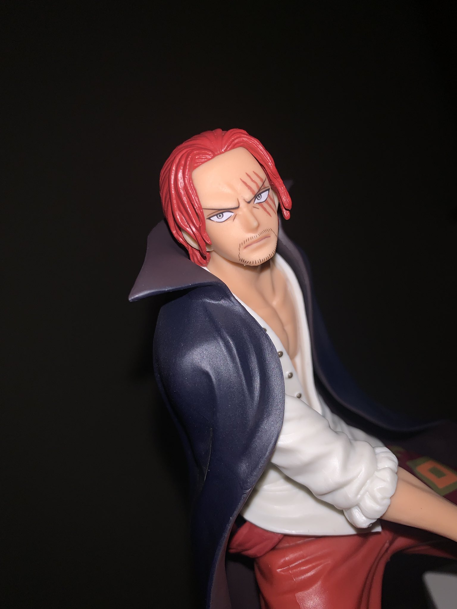 Shanks Film Red ของแท้ JP แมวทอง - DXF Banpresto [โมเดลวันพีช]