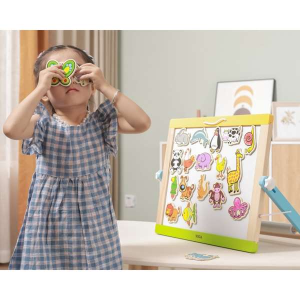 ชุดสัตว์แฟนซีไม้แถบแม่เหล็ก จำนวน 20 ชิ้น, ของเล่นเสริมทักษะ,ของเล่นเสริมพัฒนาการเด็ก, สือการสอนครูปฐมวัย, พร้อมส่ง