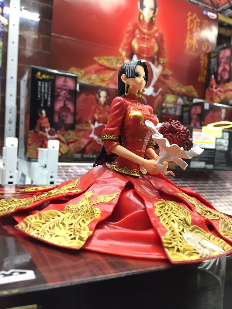 Boa Hancock ของแท้ JP แมวทอง - Zoukei Monogatari Banpresto [โมเดลวันพีช]