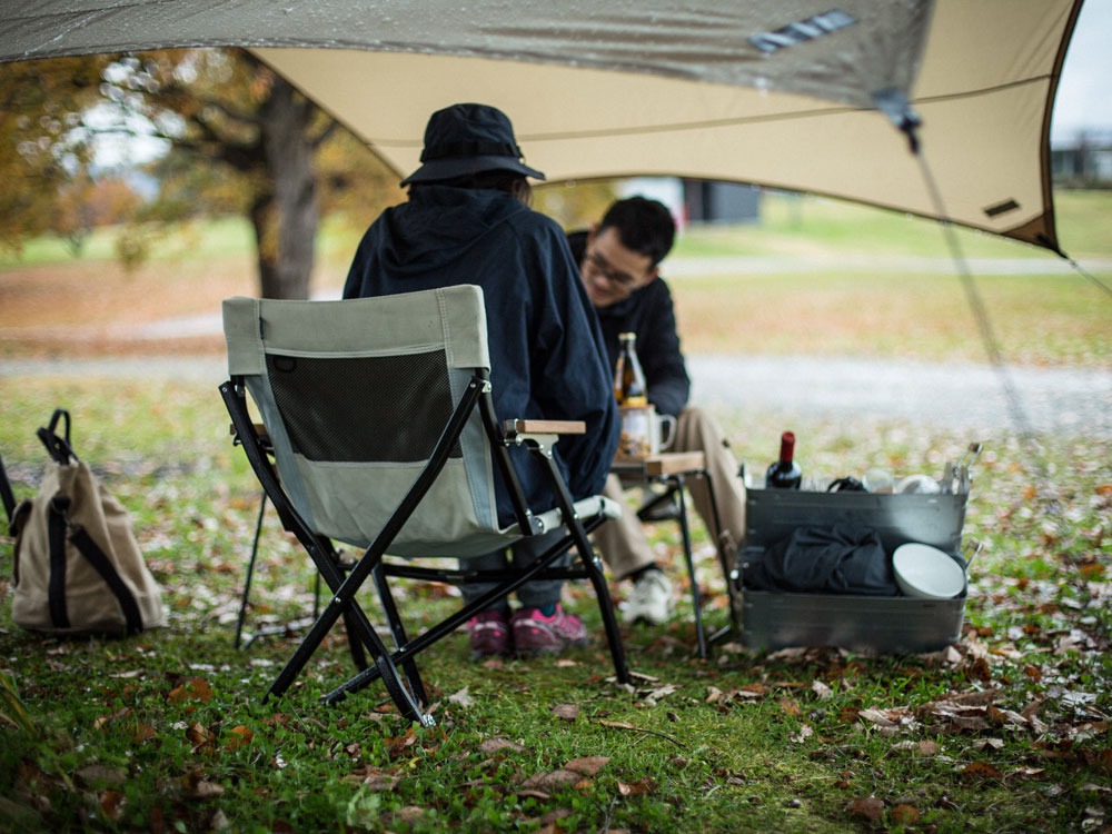 SnowPeak Low Chair Short Luxe Ivory LV-093IV