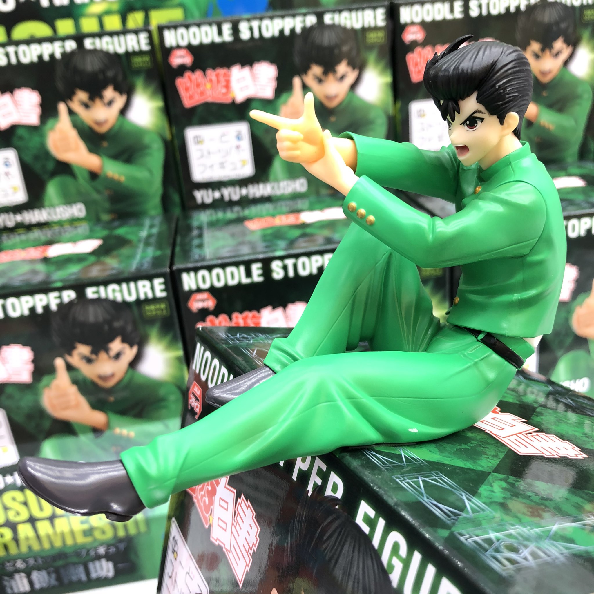 Yusuke ของแท้ JP - Noodle Stopper Figure Furyu [โมเดล YuYu Hakusho]