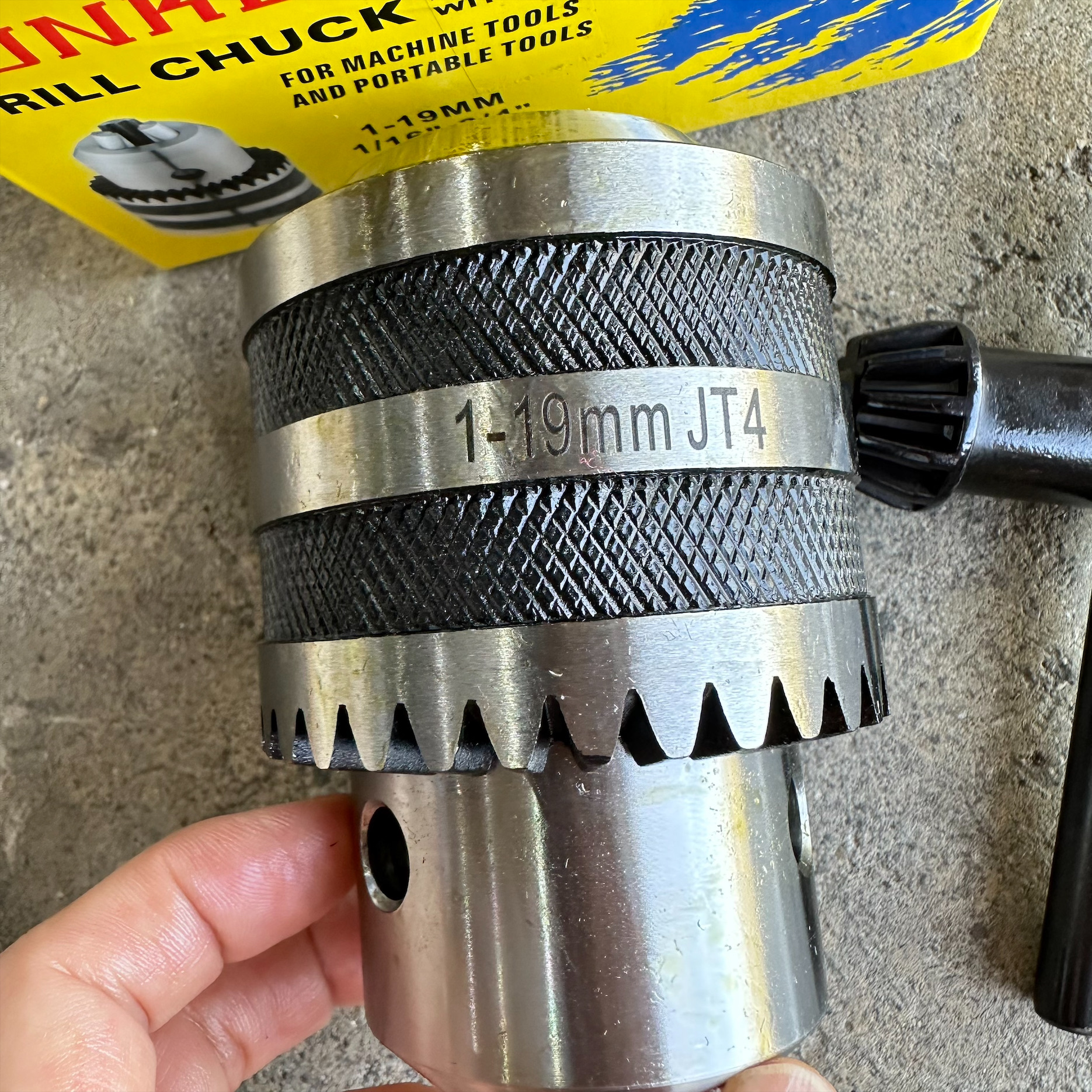 หัวสว่านรูเตเปอร์ ใช้กับสว่านแท่น