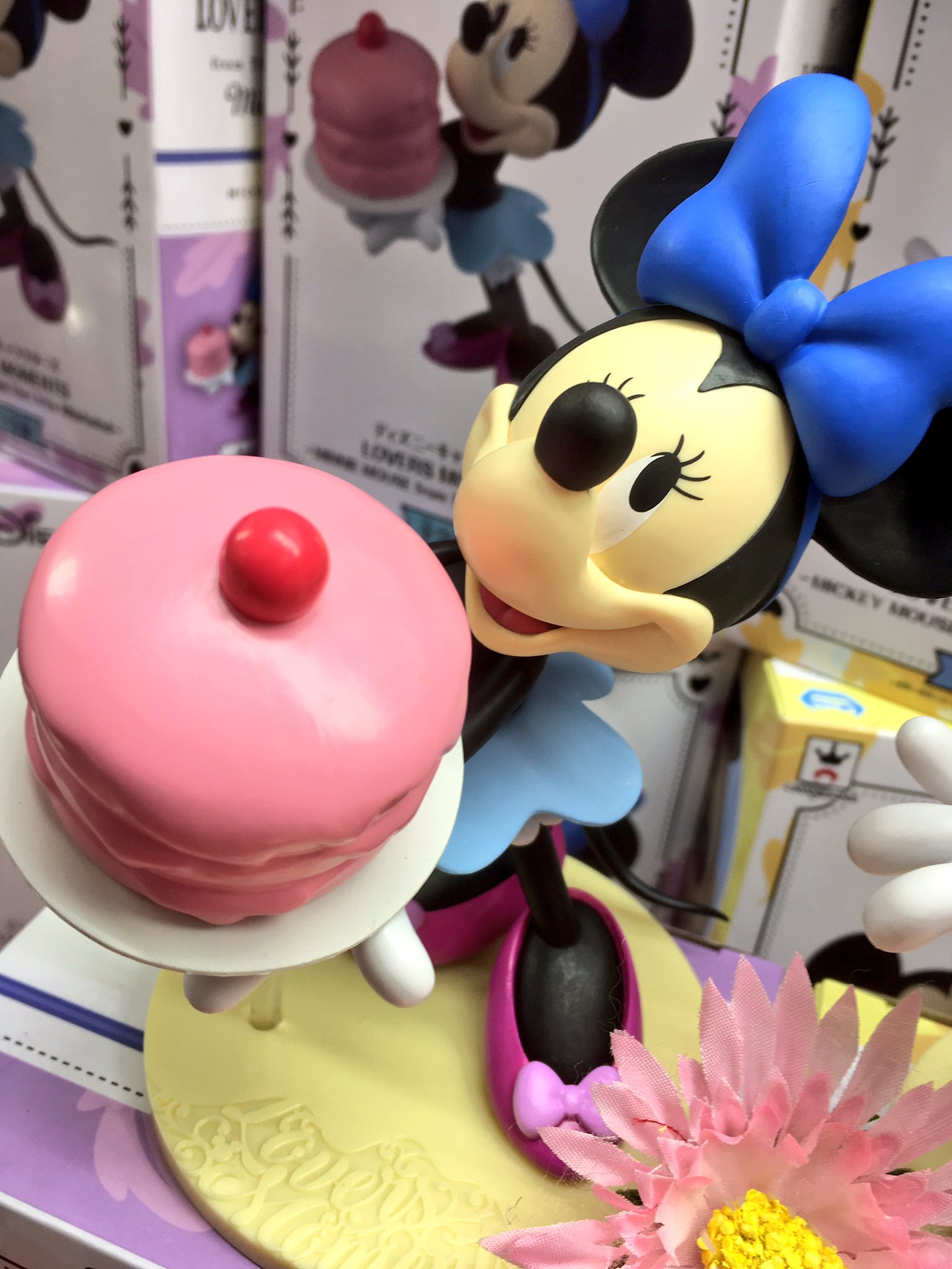 Mickey & Minnie Mouse The Little Whirlwind ของแท้ JP - Lovers Moments Banpresto [โมเดล Disney] (2 ตัว)