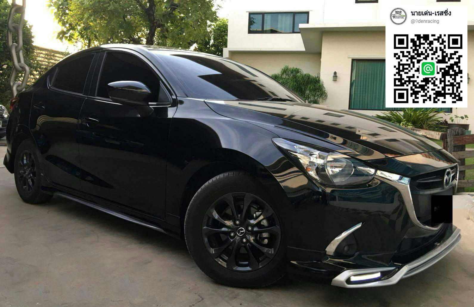 MAZE VS MAZDA2 SEDAN 4D'15-On [แท้100%โดดเด่นด้วยไฟDaytime Running Light/หลังท่อเดี่ยวซ้ายขวาแยกอิสระ/ขางเสริมหล่อดุดัน]