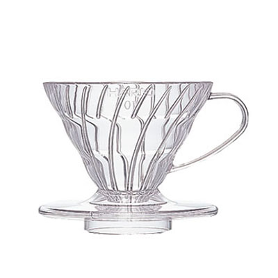 Hario v60 Coffee Dripper 01 Clear (Plastic) - VD-01T