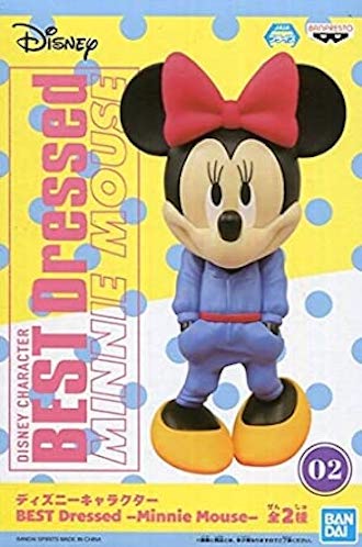 Minnie Mouse ของแท้ JP - Best Dressed Banpresto [โมเดล Disney]