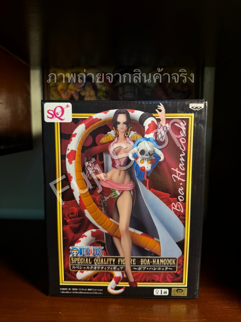 Boa Hancock ของแท้ JP แมวทอง - SQ Banpresto [โมเดลวันพีช]