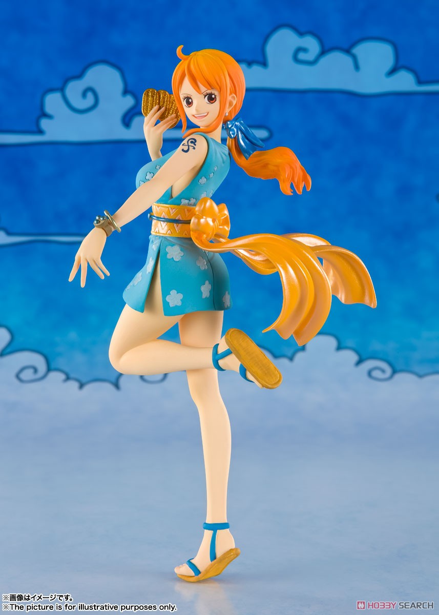 Nami Wano ของแท้ JP แมวทอง - Figuarts Zero Bandai [โมเดลวันพีช]