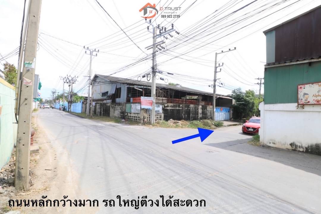 ขายที่ดิน เนื้อที่ 4-3-8 ไร่ เหมาะทำโรงงาน โกดัง ผังเมืองสีม่วง ใกล้ถนนสุขสวัสดิ์ ถนนหน้าที่ดินกว้าง รถใหญ่ เข้า ออก สะดวก