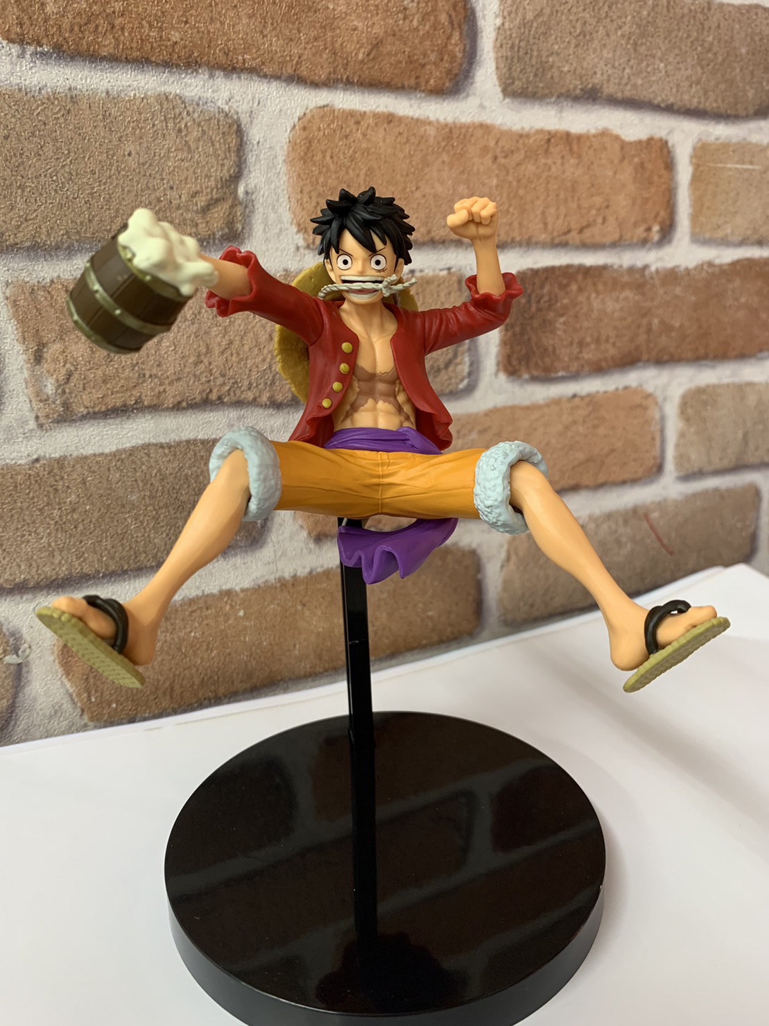 Luffy ของแท้ JP แมวทอง - Banpresto [โมเดลวันพีช]