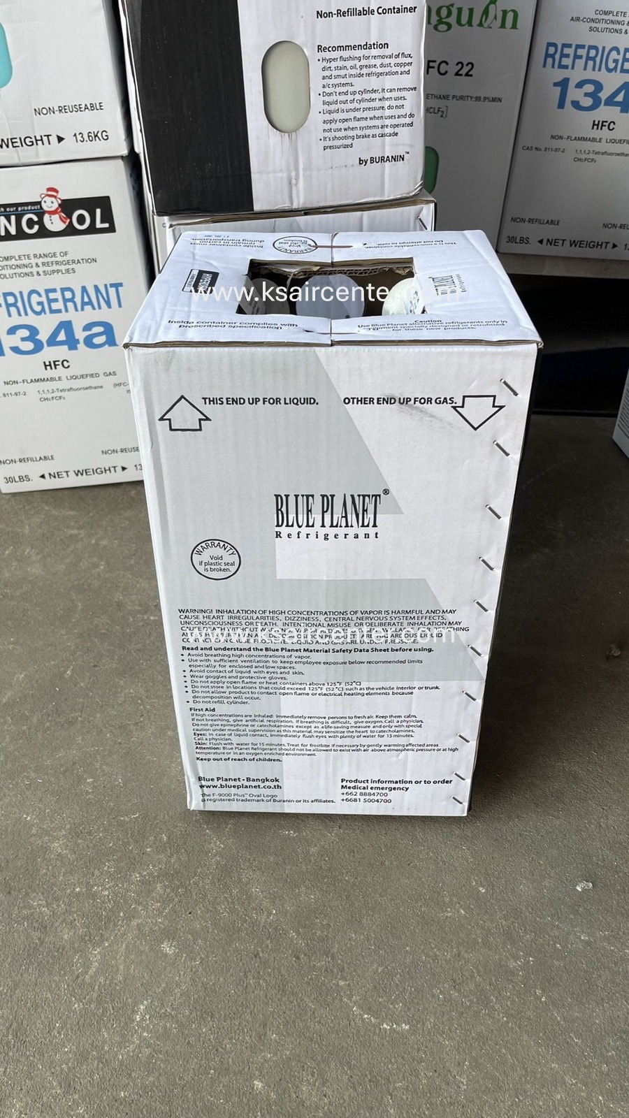 น้ำยาไล่ระบบ F9000 Plus BLUEPLANET