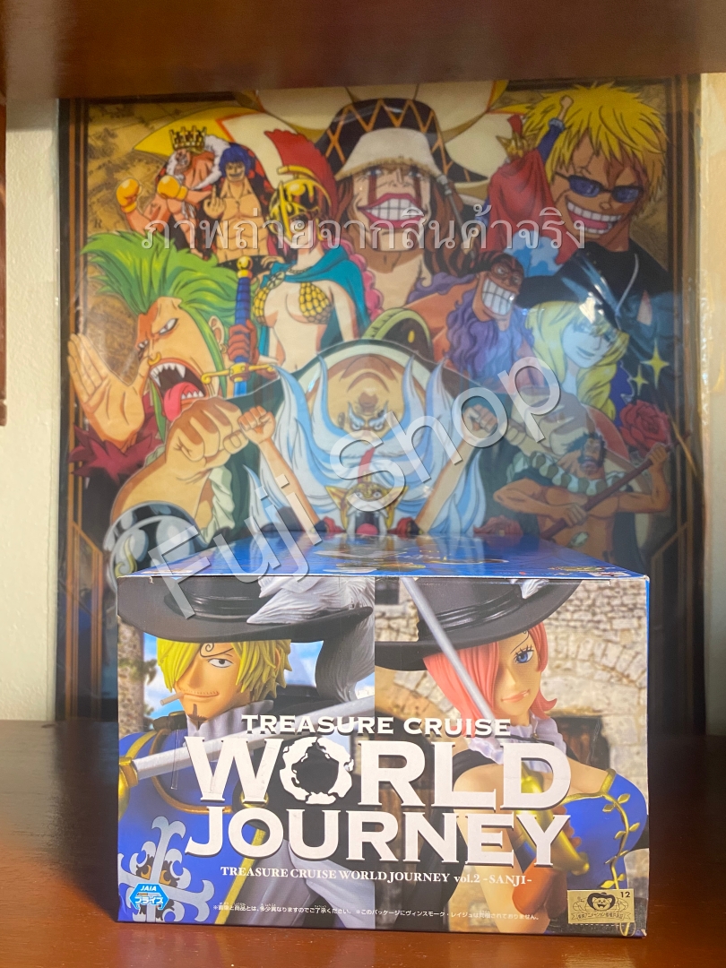 Sanji ของแท้ JP แมวทอง - Treasure Cruise World Journey Banpresto [โมเดลวันพีช]