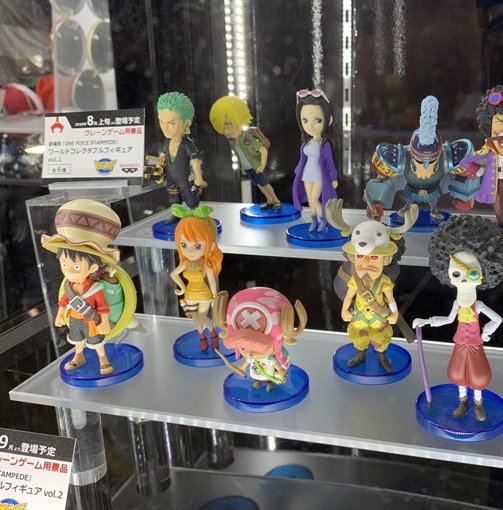 Straw Hat Stampede Set ของแท้ JP แมวทอง - WCF Banpresto [โมเดลวันพีช] (9 ตัว)