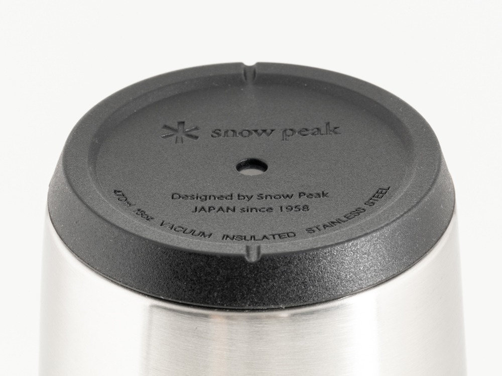 SnowPeak Shimo Tumbler 470 Silver TW-470-SL