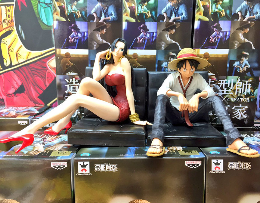 Boa Hancock ของแท้ JP แมวทอง - Creator X Creator Banpresto [โมเดลวันพีช]