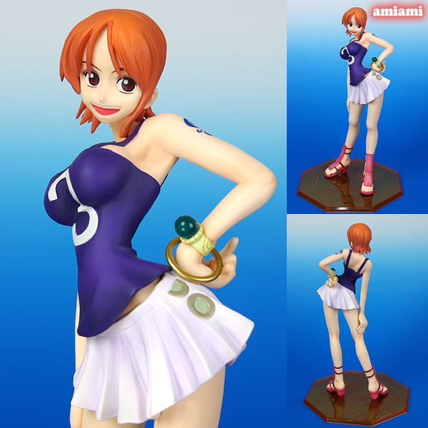 Nami ของแท้ JP แมวทอง - POP NEO Megahouse [โมเดลวันพีช]