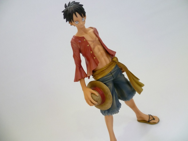 Luffy ของแท้ JP แมวทอง - Master Stars Piece Banpresto [โมเดลวันพีช]