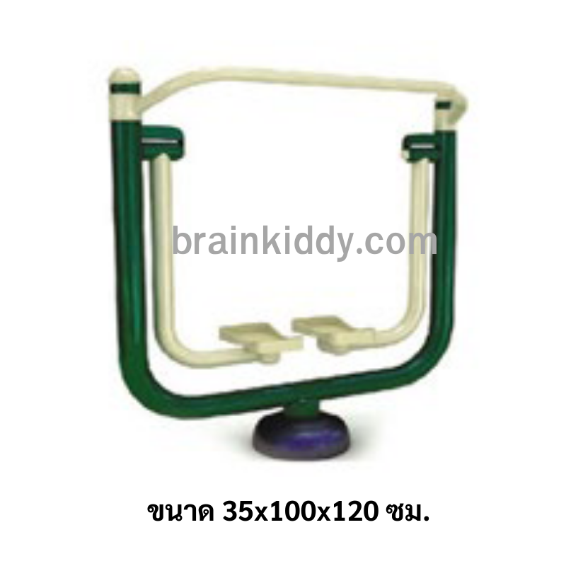 เครื่องออกกำลังกายกลางแจ้งชุดเดิน ลมอากาศ แบบเดี่ยว ลานกีฬา อเนกประสงค์ สนามกีฬา พร้อมส่ง ขนาด 35*100*120 ซม.